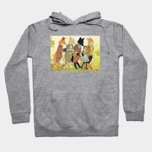 The fox passes Hoodie